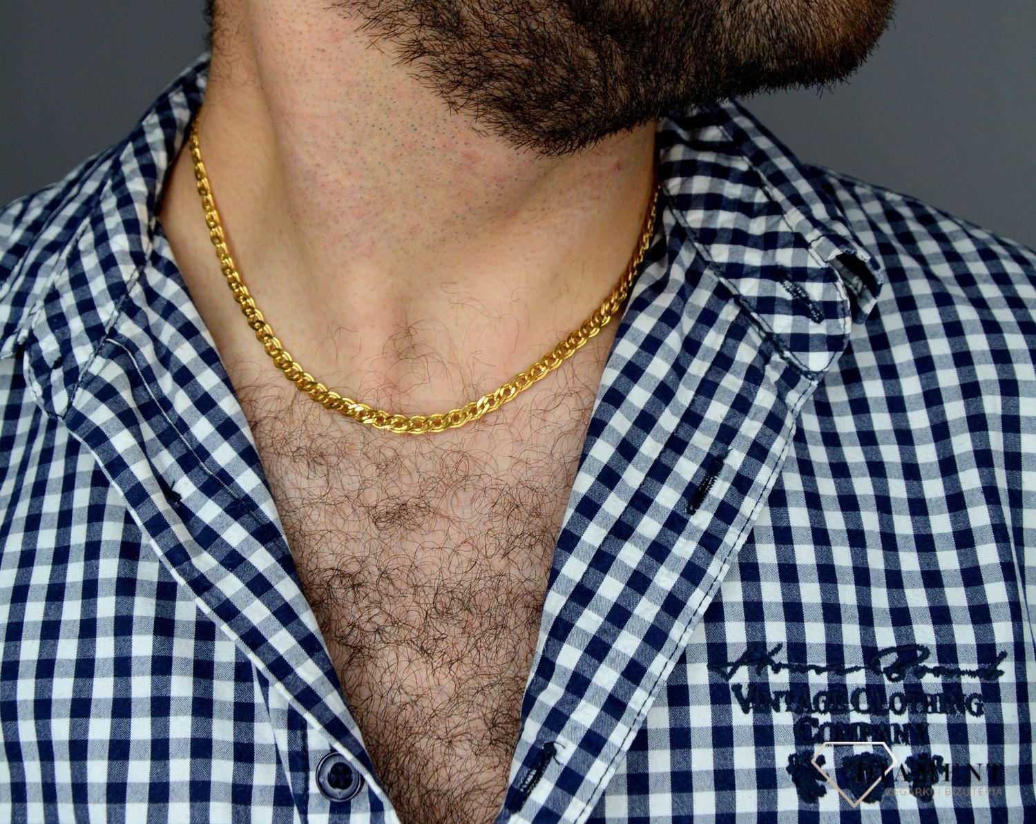 Złoty łańcuszek 585 monalisa 5 mm DIA-LAN-1213-585 5mm ✅ Złoty łańcuszek o splocie monalisa to świetny prezent, który przypadnie go gustu obdarowanej osobie ✅.jpg